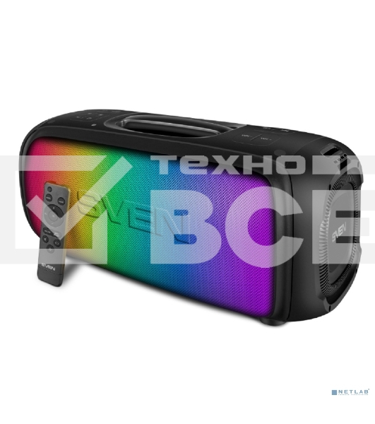 Портативная колонка Sven PS-860 черный 100W 1.0 BT/3.5Jack 5400mAh (SV-022518)