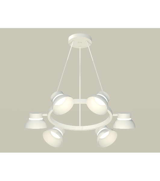 Светильник Ambrella light XB9191100/6 SWH/FR белый песок/белый матовый GX53 (C9191, N8140)