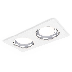 Комплект встраиваемого светильника Ambrella light XC7635061 SWH/PSL белый песок/серебро полированное MR16 GU5.3 (C7635, N7022), фото3