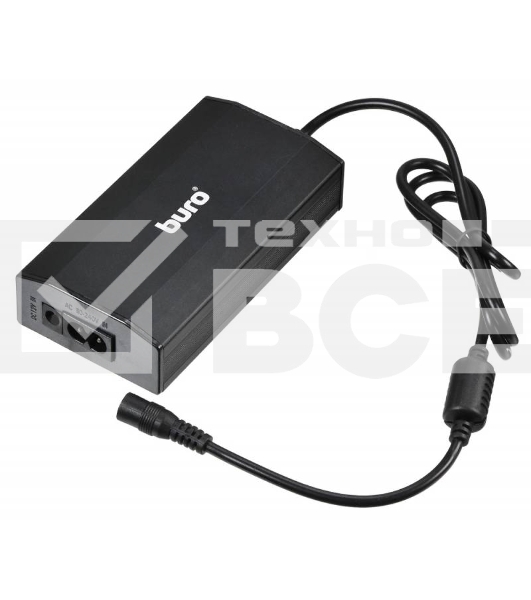 Блок питания Buro ручной 65W 12V-24V 11-connectors 3.2A 1xUSB 0.6A от бытовой электросети/от прикуривателя