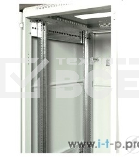 Шкаф телеком. напольный 18U (600x600) дверь перфорированная (ШТК-М-18.6.6-4ААА) (2 коробки)