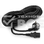 Кабель питания Cablexpert PC-186-1-10M, 10м, Schuko- C13, 3x1кв.мм, черный, с заземлением, пакет, фото7