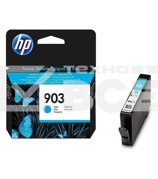 Картридж струйный HP 903 T6L87AE голубой для HP OJP 6960/6970 (315стр.)