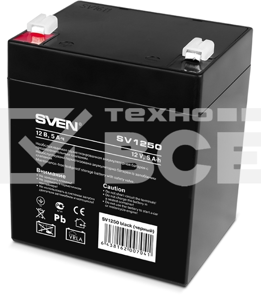 Батарея Sven SV1250 (12V 5Ah)