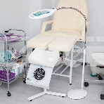 Лупа напольная Rexant, 3D, с подсветкой 42 LED, белая 31-0512, фото2