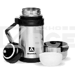 Термос Арктика 0,8 л, универсальная пробка, с ручкой + чашка, холод/тепло 18 ч, 201-800, фото3