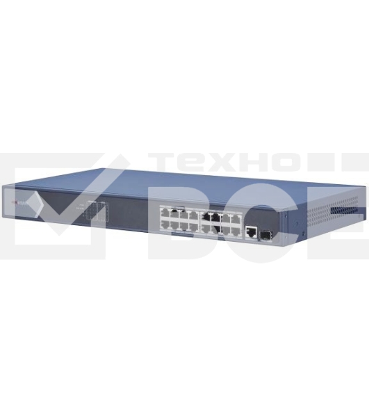 Коммутатор Hikvision DS-3E0518P-E 17G 1SFP 16PoE+ 230W неуправляемый