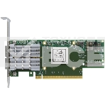 Сетевая карта Mellanox ConnectX-6 VPI adapter card, 100Gb/s (HDR100, EDR IB and 100GbE), dual-port QSFP56, PCIe3.0/4.0 x16, tall bracket, фото 1