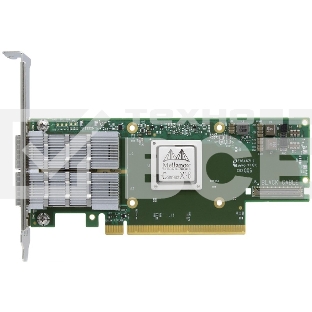 Сетевая карта Mellanox ConnectX-6 VPI adapter card, 100Gb/s (HDR100, EDR IB and 100GbE), dual-port QSFP56, PCIe3.0/4.0 x16, tall bracket