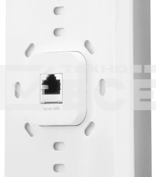 Точка доступа 2.4+5 ГГц UBIQUITI UAP-AC-IW , 3х 1G Ethernet, 802.11a/b/g/n/ac, 802.3at