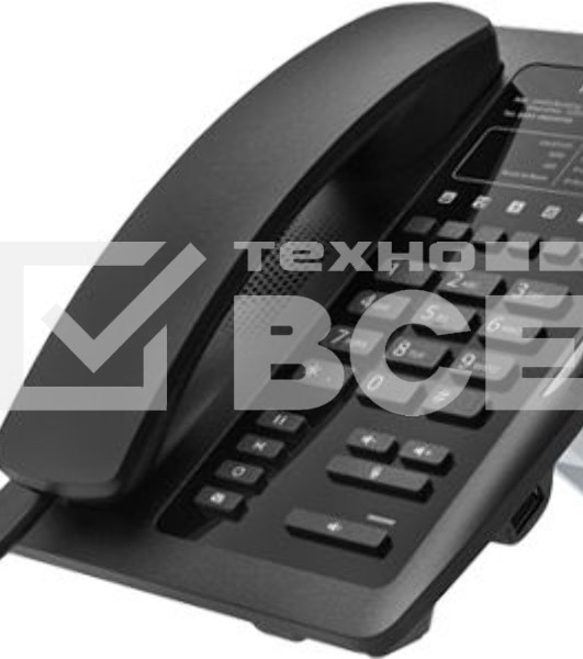Телефон IP Fanvil H3W черный