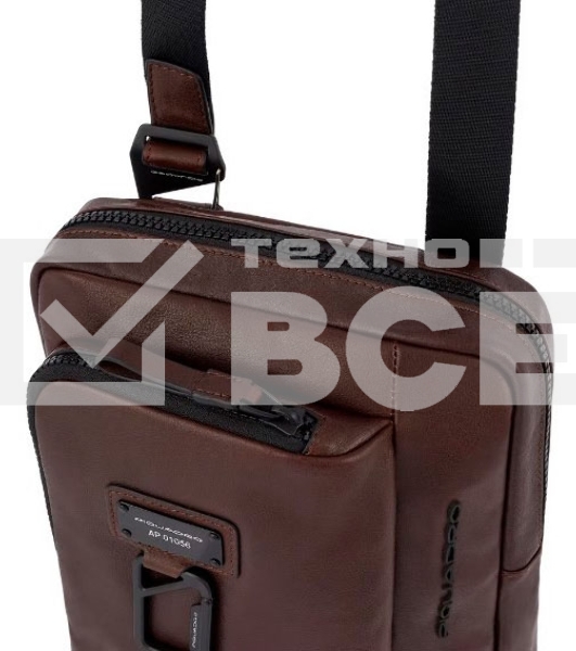 Сумка мужская Piquadro Harper CA1816AP/N, черный, натур.кожа