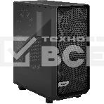 Корпус Fractal Design MESHIFY 2 COMPACT BLACK - TG / ATX, TG / 2x140mm & 1x120mm fans inc. / FD-C-MES2C-03, фото3