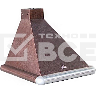 Вытяжка Elikor Saturn 60P-180-V1L COPP/STEEL