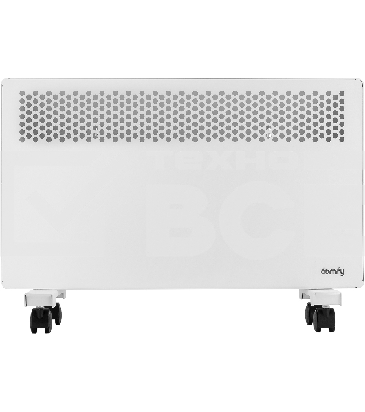 Конвектор Domfy DCW-CH1015 белый, 1500 Вт, 20 м2, термостат
