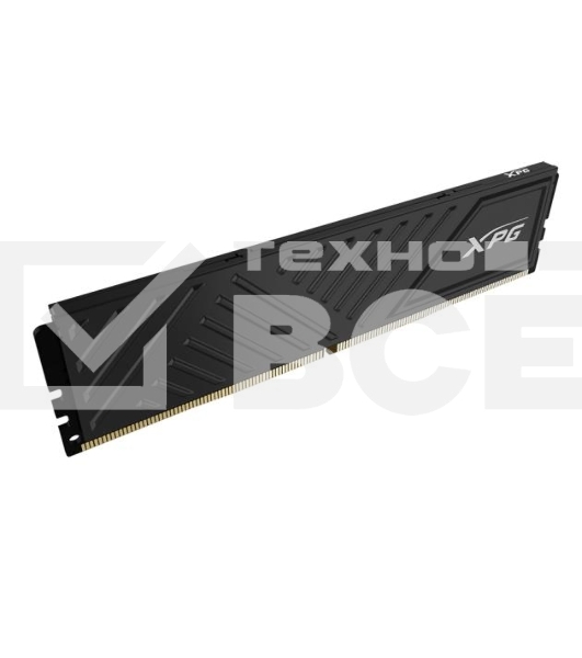 Оперативная память XPG Gammix D35, DDR4, 8GB (1x8GB), 3200MHz, CL16, UDIMM, с радиатором, черный