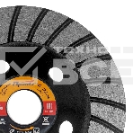 Чашка алмазная зачистная Sparta 125 мм, Turbo, фото5