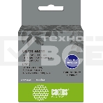 Картридж ленточный Cactus CS-D1-45018 12мм, черный шрифт, желтый фон, 7м для DYMO LM 160, 210D, 280, PnP, 420P, 500 TS; Rhino Pro 6000, 5200, 4200, фото 1
