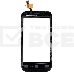 Сенсорное стекло (тачскрин) для Fly IQ445 Genius, черное, фото5