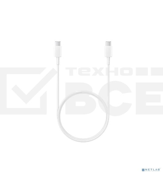 Кабель Samsung EP-DA705BWRGRU USB Type-C (m) USB Type-C (m) 1м белый (упак.:1шт)