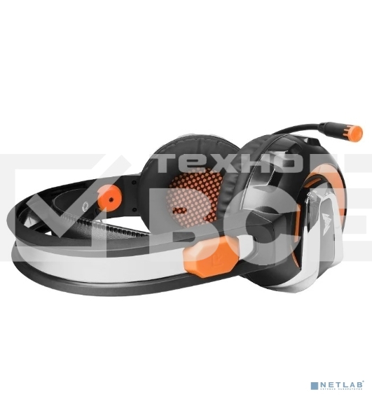 Гарнитура игровая CROWN CMGH-3003 Black&orange