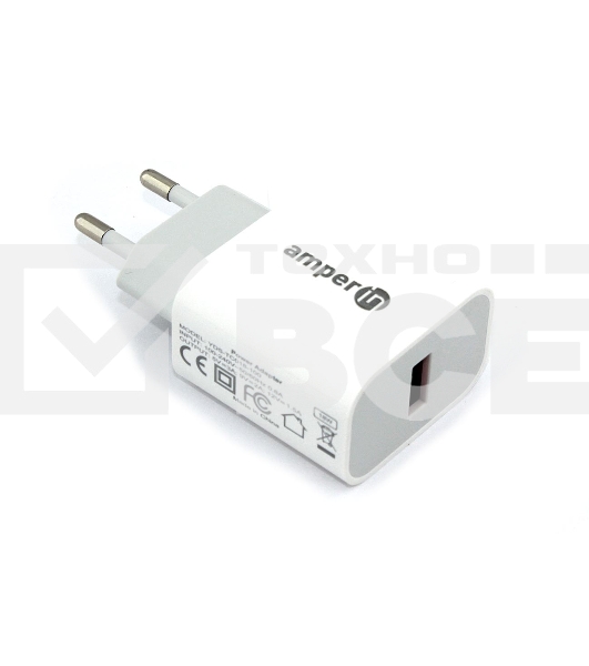 Блок питания (сетевой адаптер) Amperin Quick Charge 3.0 USB 5V/3A,9V/2A,12V/1.5A 18W (YDS-TC018-100)