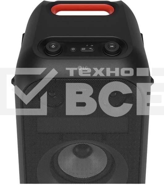 Минисистема LG XBOOM XL9T черный/красный 1000Вт USB BT