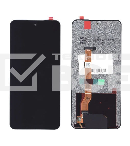 Дисплей (модуль) для OPPO A58 4G (CPH2577) в сборе с тачскрином черный
