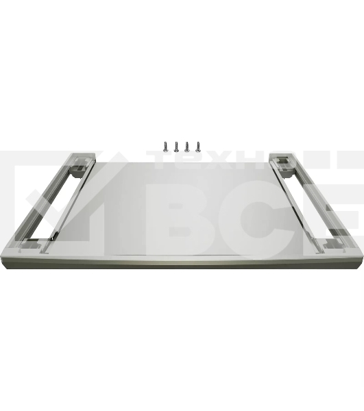 Соединительный элемент с полкой для сушильных машин серии WQB, серебристый