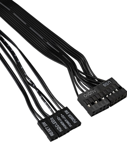 Компьютерный корпус Minitower ExeGate BAA-303MU-UNS500 (mATX, БП UNS500 с вент. 12см, 2*USB+1*USB 3.0, HD Audio, черный)