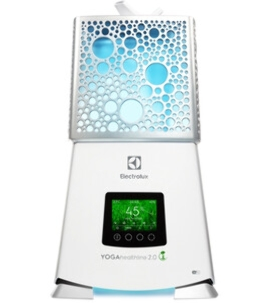Увлажнитель воздуха Electrolux EHU-3915D белый, 65 м², 9.4 л, ионизация, гигростат