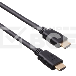 Кабель Exegate EX194337RUS HDMI (19M -19M) 10м Exegate, v1.4b, позолоченные контакты