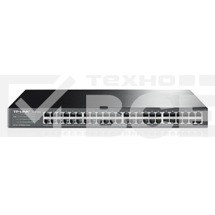 Коммутатор TP-Link SMB TL-SF1048 48-port 10/100M Switch, 48 10/100M RJ45 ports, 1U 19-inch rack-mountable steel case