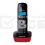 Телефон беспроводной (DECT) Panasonic KX-TG1611RUR (красный) АОН, Caller ID,12 мелодий звонка,подсветка дисплея,поиск трубки, фото5