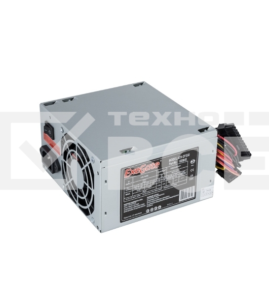 Блок питания Exegate CP350 (EX169945RUS-S), 350, 80мм, серый