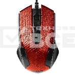 Мышь проводная Qumo Office M14 красный, 1000 dpi, USB, кнопки - 3, фото 1