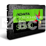 Накопитель SSD ADATA SU630, 480Gb, SATA III, 2.5