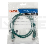 Патч-корд Buro cat5E 1м зеленый RJ-45 (m)-RJ-45 (m), фото2