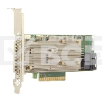 Контроллер MegaRAID 9460-8I SGL (05-50011-02), PCIe 3.1 x8 LP, SAS/SATA/NVMe, RAID 0,1,5,6,10,50,60, 8port(2 * int SFF8643), 2GB Cache, 3508ROC, фото 1