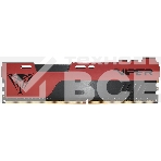 Оперативная память Patriot Viper Elite II, DDR4, 8GB (1x8 GB), 3200 MHz, CL18, радиатор, красный/чёрный, фото 1