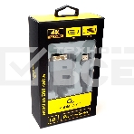 Кабель HDMI-DVI Cablexpert CC-HDMI-DVI-4K-6, 19M/19M, single link, 4K, медь, нейлоновая оплетка, метал.разъемы, 1.8м, черный, коробка, фото5