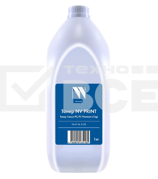 Тонер NVP CANON PC/FC (1 кг) для E-16, E-30