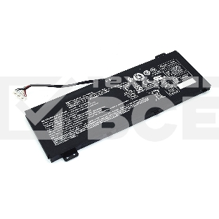 Аккумуляторная батарея для ноутбука Acer Nitro 7 AN715-51  15.4V 3574mAh