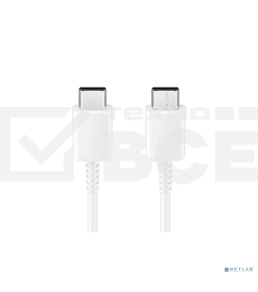 Кабель Samsung EP-DA705BWRGRU USB Type-C (m) USB Type-C (m) 1м белый (упак.:1шт)