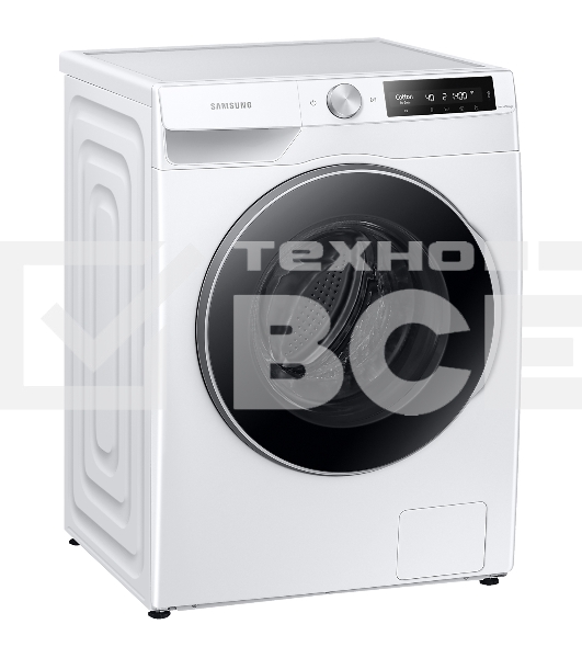 Стиральная машина Samsung WW11CG604CLELP белый, загрузка фронтальная 11 кг, 1400 об/мин, класс: A+++