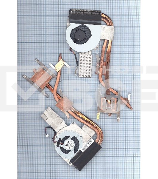Система охлаждения для ноутбука Asus A40D A42D K42D R42 X42D AMD