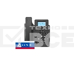 IP-телефон Flat-Phone C10: 2 SIP-аккаунта, 2 порта 10/100BASE-T (RJ-45), ЖК-дисплей, PoE, адаптер питания 220В, ТОРП, фото6