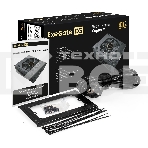 Блок питания 550W ExeGate M550 GOLD (SFX, APFC, КПД 90% (80 PLUS GOLD), 9см fan, 24pin, (4+4)pin, 2xPCI-E, 6xSATA, 3xIDE, 1xFDD, Full Cable Management, black, ATX adapter, Retail box), фото2