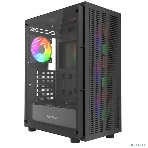 Компьютерный корпус Powercase Mistral EA17, Tempered Glass, 4x 120мм ARGb PWM Fan, черный, ATX (CMAEA17-A4), фото4