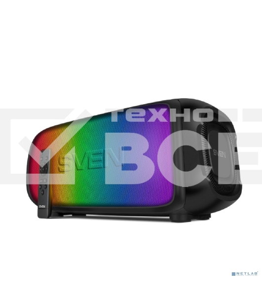 Портативная колонка Sven PS-860 черный 100W 1.0 BT/3.5Jack 5400mAh (SV-022518)